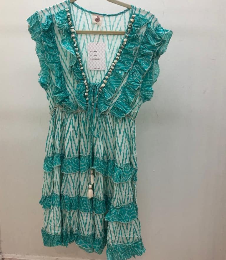 Mariela Dress with ruffles
