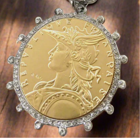 Guardian French coin Matte Gold (silver available)