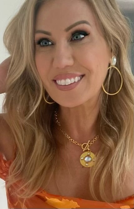 Moonstone Necklace in White