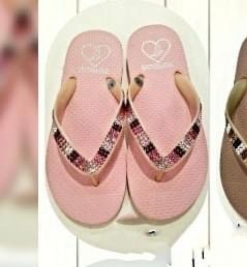 Flat Beach Sandal - Light Pink
