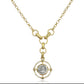 World coin 14K gold plated over brass
16-18" adjustable