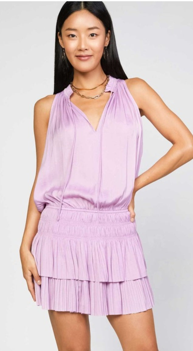 Two Tier Ruffle Dress - Solid Colors