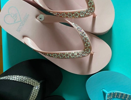 Flat Beach Sandal - Light Pink